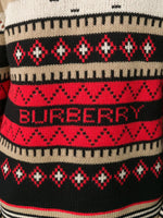 Burberry Instarsia Knit Jumper