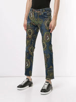 Dolce Gabbana Print Jeans