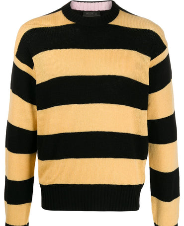 Prada Striped Cashmere Jumper